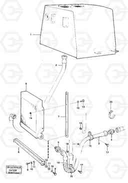 36803 Hydraulic oil cooler 6300 6300, Volvo Construction Equipment