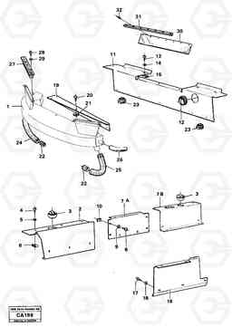 49105 Air ducts 6300 6300, Volvo Construction Equipment