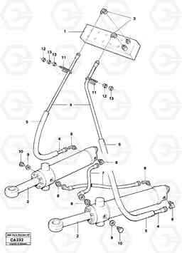 16004 Hydraulic system slewing post 6300 6300, Volvo Construction Equipment