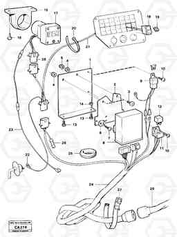 69457 Electrical system for diesel powered supple- mentary 6300 6300, Volvo Construction Equipment