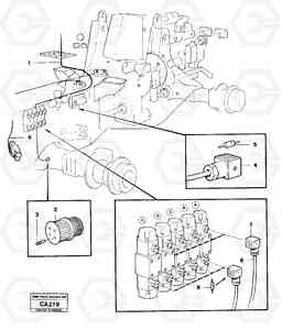 32923 Electric system, rear 6300 6300, Volvo Construction Equipment