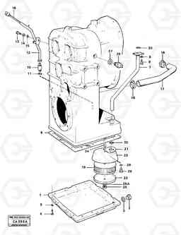 88370 Clutch housing with fitting parts 6300 6300, Volvo Construction Equipment