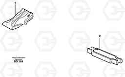 41628 Tooth ATTACHMENTS ATTACHMENTS BUCKETS, Volvo Construction Equipment