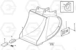 28475 Buckets, direct fitting,combi Parts ATTACHMENTS ATTACHMENTS BUCKETS, Volvo Construction Equipment