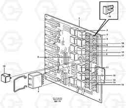 57877 Circuit board L50E BRAZIL, S/N 71001 -, Volvo Construction Equipment