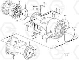 62360 Planetary axle, front L50D, Volvo Construction Equipment