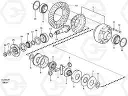 32369 Differential carrier L50D, Volvo Construction Equipment