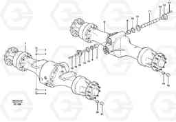66304 Planet axles with fitting parts L70D, Volvo Construction Equipment