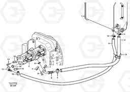 36845 Suction line tank - pump L70D, Volvo Construction Equipment