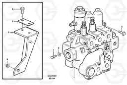 2827 Control valve, assembly L90D, Volvo Construction Equipment