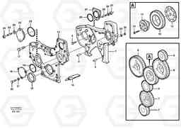 36083 Timing gear casing and gears L90D, Volvo Construction Equipment