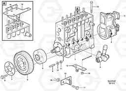 39456 Fuel injection pump with fitting parts L90D, Volvo Construction Equipment