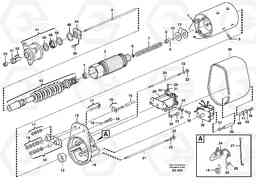 35106 Starter motor L90D, Volvo Construction Equipment