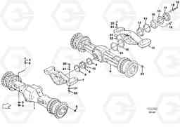 34709 Planet axles with fitting parts L90D, Volvo Construction Equipment
