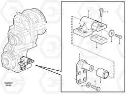 22350 Gear box housing with fitting parts L120D, Volvo Construction Equipment