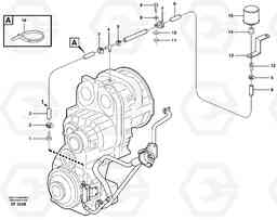 71022 Ventilation for transmission L150D, Volvo Construction Equipment