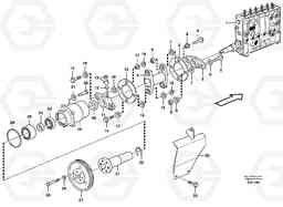 18579 Pump drive L180D, Volvo Construction Equipment