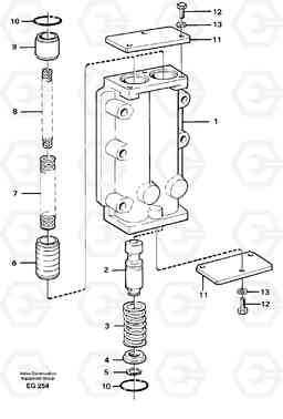15576 Pressure limiting valve L180D, Volvo Construction Equipment
