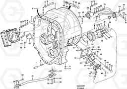 20558 Converter housing with fitting parts L180D, Volvo Construction Equipment