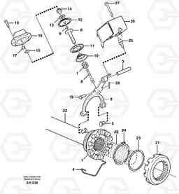 24359 Differential lock L180D HIGH-LIFT, Volvo Construction Equipment