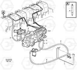 22603 Fuel system L330D, Volvo Construction Equipment