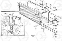 82803 Condenser, assembly L330D, Volvo Construction Equipment
