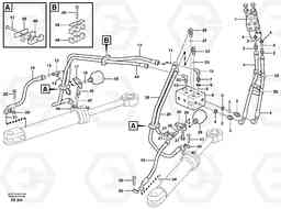 20725 Steering system L220E SER NO 2001 - 3999, Volvo Construction Equipment