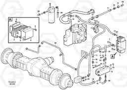 81590 Oil cooler, forword, motor circuit. L220E SER NO 2001 - 3999, Volvo Construction Equipment