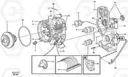 41633 Hydraulic transmission with fitting parts L220E SER NO 2001 - 3999, Volvo Construction Equipment