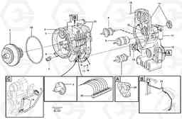 5436 Hydraulic transmission with fitting parts L150E S/N 8001 -, Volvo Construction Equipment