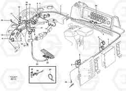 46418 Cable harnesses, instrument panel. L330E, Volvo Construction Equipment