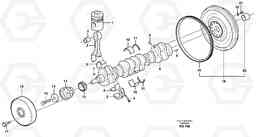 39129 Crankshaft and related parts L330E, Volvo Construction Equipment