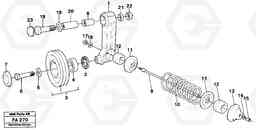 30336 Automatic belt tensioner with fitting parts EC230B ?KERMAN ?KERMAN EC230B, Volvo Construction Equipment