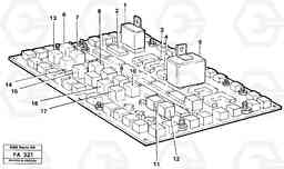 103757 Electrical distribution unit, relay EC230B ?KERMAN ?KERMAN EC230B, Volvo Construction Equipment