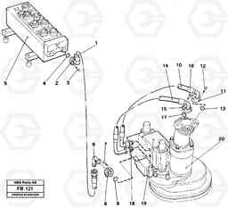 90153 Hydraulic system, slewing EW230B ?KERMAN ?KERMAN EW230B, Volvo Construction Equipment