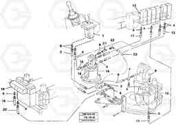 30783 Servo system, outriggers,dozer and fuel miser EW230B ?KERMAN ?KERMAN EW230B, Volvo Construction Equipment