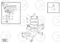 16071 Slewing ring attachment EW230B ?KERMAN ?KERMAN EW230B, Volvo Construction Equipment