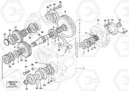 35397 Gear box Drive gear and shafts EW230B ?KERMAN ?KERMAN EW230B, Volvo Construction Equipment