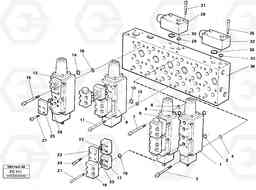 2236 Main valve assembly valves EC150 ?KERMAN ?KERMAN EC150 SER NO - 129, Volvo Construction Equipment