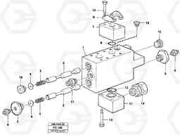 30877 Operating valve, hammer/shears EC150 ?KERMAN ?KERMAN EC150 SER NO - 129, Volvo Construction Equipment