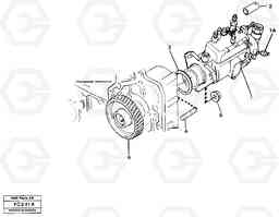 85069 Fuel injection pump, mounting EC150 ?KERMAN ?KERMAN EC150 SER NO - 129, Volvo Construction Equipment