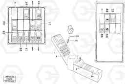 32365 Toggle switch panel EC150 ?KERMAN ?KERMAN EC150 SER NO - 129, Volvo Construction Equipment