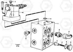 2230 Pressure limiting valve for slew motor EC130C ?KERMAN ?KERMAN EC130C SER NO - 220, Volvo Construction Equipment