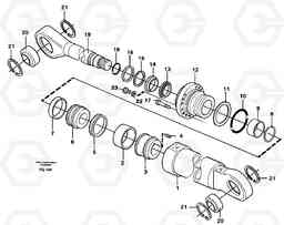 4965 Knuckle cylinder EW130C ?KERMAN ?KERMAN EW130C SER NO - 583, Volvo Construction Equipment