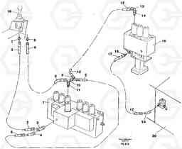 5688 Servo hydraulics, bucket EW130C ?KERMAN ?KERMAN EW130C SER NO - 583, Volvo Construction Equipment