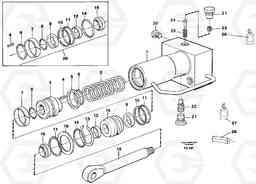 9853 Hydraulic cylinder, quick attachment EW130C ?KERMAN ?KERMAN EW130C SER NO - 583, Volvo Construction Equipment