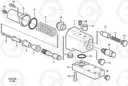 41960 Hose rupture valve, tilt cylinder EC200 ?KERMAN ?KERMAN EC200, Volvo Construction Equipment