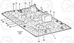 105381 Electrical distribution unit, relay EW200 ?KERMAN ?KERMAN EW200, Volvo Construction Equipment