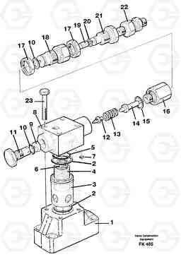 42310 Pressure limiting valve EW200 ?KERMAN ?KERMAN EW200, Volvo Construction Equipment