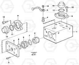 27487 Ball valve for hammer equipment EC650 ?KERMAN ?KERMAN EC650 SER NO - 538, Volvo Construction Equipment